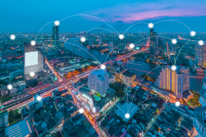 Smart Cities A Smart City leverages technology to save energy and resources while improving efficiency and connectivity. By deploying smart cameras, sensors, and monitors, city officials are able to increase citizen engagement and resident satisfaction. The foundation of a Smart City starts with fiber optic cable placed in conduit, which allows for scaling to accommodate new technologies in the future.